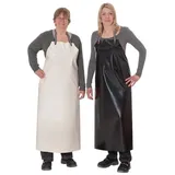 elbe werkstätten PVC Fettschürze Guttasyn® MR3 L.ca.120xB.ca.90mm schwarz GUTTASYN