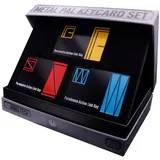 FaNaTtik Metal Gear Solid Replik Keycard Set Limited Edition, - Transparent
