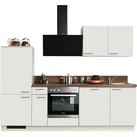 kochstation Küchenzeile KS-Scafa 260 cm beige