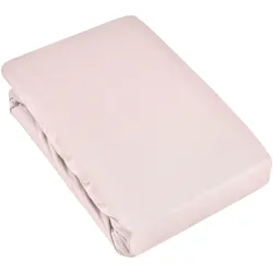 Spannbettuch Basic Hellrosa ca. 180-200x200cm