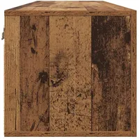 vidaXL Wandschrank Altholz 80 x 36.5 x 35 cm Holzwerkstoff