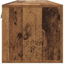 vidaXL Wandschrank Altholz 80 x 36.5 x 35 cm Holzwerkstoff