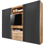 WIMEX Schwebetürenschrank »Magic by fresh to go«, tolles EXTRA: mit drehbarem TV-Element, mittig mit Schubladen,
