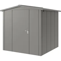 hörmann stauraumsysteme Juno JSD Gerätehaus 2,14 x 2,14 m Graualuminium