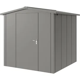 hörmann stauraumsysteme Juno JSD Gerätehaus 2,14 x 2,14 m Graualuminium