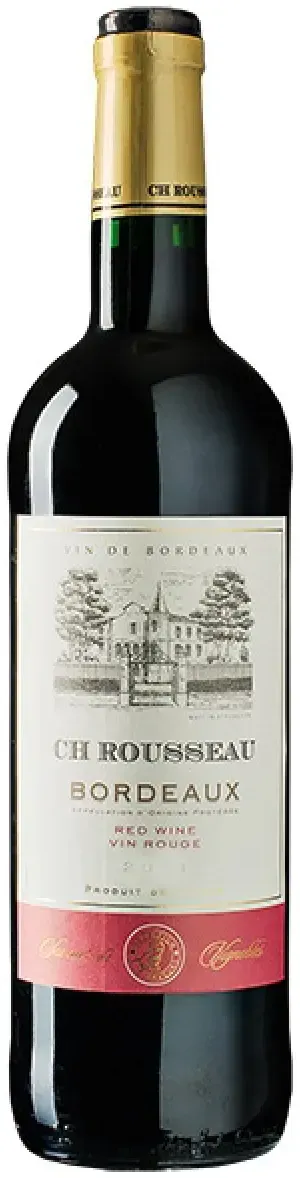 Ch Rousseau Bordeaux Rotwein trocken 0,75 l | 2023
