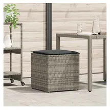 vidaXL Kissenbox mit Speicher 50 x 50 x 50 cm Grau