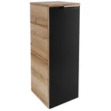 Fackelmann B.Brillant Midischrank 30 x 83 x 32 cm Eiche/Braun