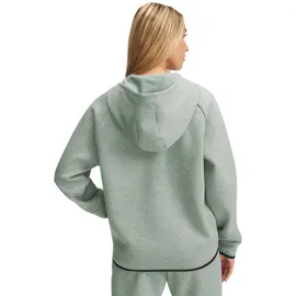 Under Armour Damen Fleecejacke Unstoppable Flc FZ 1379842-348 XS - Silica Green/Black - XS