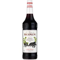 Monin Sirup Schwarze Johannisbeere (1 x 1,0l) - für Cocktails und Desserts aromatisch und fruchtig - Getränkezusatz - natürliche Inhaltsstoffe