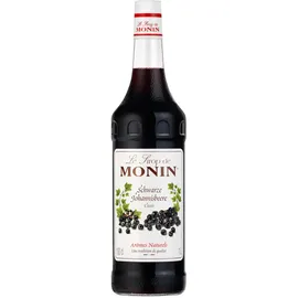 Monin Sirup Schwarze Johannisbeere (1 x 1,0l) - für Cocktails und Desserts aromatisch und fruchtig - Getränkezusatz - natürliche Inhaltsstoffe