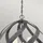 quintiesse Außenleuchte Metall Glas Ø 66 cm 5xE14/40W IP44 Schwarz/Weiß