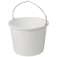 Berdal Baueimer GRIPLINE L 12l weiß Ku.