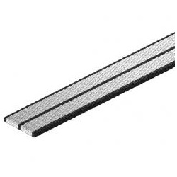 OBO Bettermann Gewebe-Montageband grau, 15mm breit, 25m Rolle