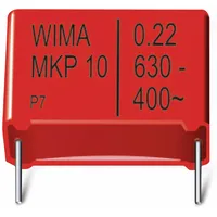 WIMA 1 St. MKP-Folienkondensator μF V/DC 10 % mm (L x B x H) x x mm Bulk