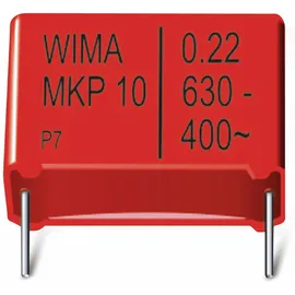 WIMA 1 St. MKP-Folienkondensator μF V/DC 10 % mm (L x B x H) x x mm Bulk