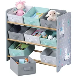 KESPER Kinderregal Alpaka Kiefer beige mehrfarbig