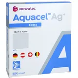 1001 Artikel Medical AQUACEL Ag+ Extra 10x10 cm Kompressen