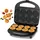 yashe Multi Mini Waffelmaker Schwarz