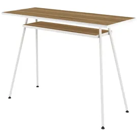 Paperflow Schreibtisch easyHome LV1 Walnuss / Weiß