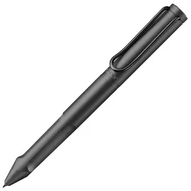 Lamy Safari Twin Pen EMR All Black (PC/EL Spitze) – 2-in-1 Stylus Pen für viele Android-Geräte & Kugelschreiber in Einem – mit ergonomischem Griff – Schreiben & Zeichnen auf digitalen Medien & Papier