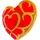 TOMY The Legend of Zelda Mocchi-Mocchi Plüschfigur Heart Container 37 cm - Rot