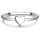 Trilani Ring Herz aus Sterling Silber in silber | Gr.: 50