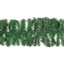 IDENA LED Lichterkette Tannengirlande 5 m Grün