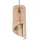 Sollux Alexia 1-flg. 21 cm Holz bronze