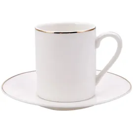 KARACA Kaffeetasse 0,08 l Weiß 6 St.