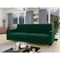 Sofnet Schlafsofa Velours 2-Sitzer Grün