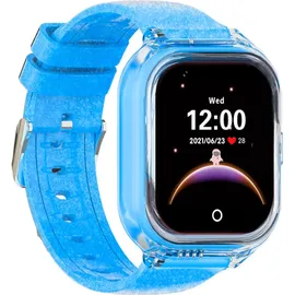 SaveFamily Enjoy 4G LTE 40 mm Kunststoffgehäuse Blau Sportarmband Blau S