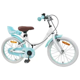 vidaXL Kinderfahrrad 18 Zoll weiß