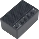 KIMISS Tragbares Mini-E-Gitarren-Verstärker-Set – Wiederaufladbarer 10-W-Übungsverstärker mit und Kopfhörer-Konnektivität für den Täglichen Gebrauch