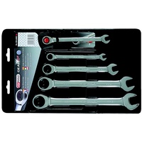 KS Tools GEARplus Ratschenringmaulschlüssel-Satz, 5-teilig 5/16"-3/4"