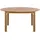 Beliani Tolve Gartentisch 150 x 150 x 74 cm Hellbraun