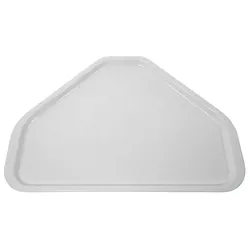 Contacto Kantinen-Tablett lichtgrau, Trapezform