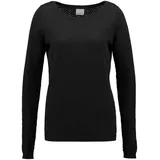 Vero Moda Rundhalspullover »VMCARE STRUCTURE LS O-NECK BLOUSE«, aus Bio-Baumwolle Vero Moda black