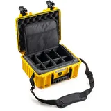 B&W International B&W Photo Set Case Typ 3000 mit Photo Bag gelb