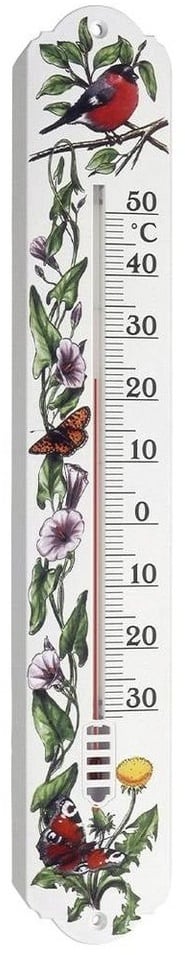 Preisvergleich Produktbild TFA Dostmann Raumthermometer mit Blumenmotiv