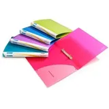 Rapesco Ringbuch A4, 2 Ringe, 15mm, farbig sortiert