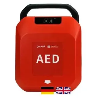 PRIMEDIC HeartSave Y DE/EN Defibrillator Manuelle Schockabgabe, Sprachanweisungen: de, en, USB-Anschluss
