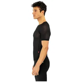 Siroko Kurzarm Radsport-Baselayer Ultrablack Schwarz S