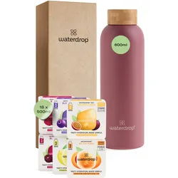 waterdrop® Starterset Steel EINHEITSFARBE 600ML