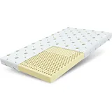 Fdm Kaltschaummatratze, Weiß, Textil, H2, Füllung: Latex, Rechteckig, 80x180 cm, Oeko-Tex® Standard 100, Schlafzimmer, Matratzen Shop, Matratzen, Jugend- & Kindermatratzen
