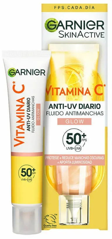 Feuchtigkeitsfluid Garnier Vitamin C - Glow Fleckenbeständig 40 ml