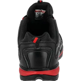LAHTI PRO Leder/Oxford Schuhe Schwarz-Rot, Sb, "46", Ce, Lahti - Schwarz/Rot - 46