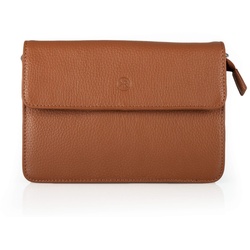 Kenorada The Courbette Indira Umhängetasche #K6*004 cognac
