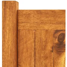 vidaXL Garten-Hochbeet Akazienholz 76 x 27,6 x 25 cm Holz