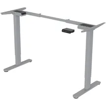 Svita DOBON Schreibtisch-Gestell elektrisch für Tischplatte höhenverstellbare Tischbeine Memory-Funktion Doppel-Motor Metall Grau
